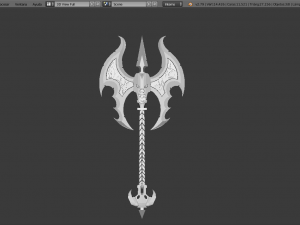 hachas demoniacas 3D Model