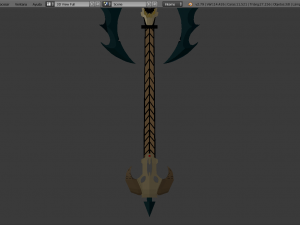 hachas demoniacas 3D Model