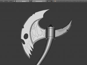 hachas demoniacas 3D Model