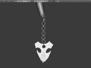 hachas demon&iacute;acas Modelo 3D