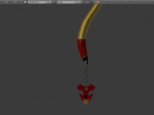 hachas demon&iacute;acas Modelo 3D