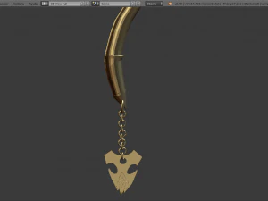 hachas demon&iacute;acas Modelo 3D