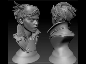 Busto tracciante di Overwatch - fan art Modello di stampa 3D