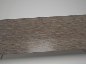 table for dining room - steel-wood materals Model 3D