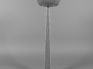 venus floor lamp - designed by albino miranda Model 3D