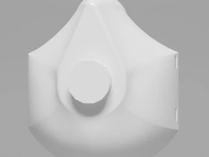 masque respiratoire Modèle 3D