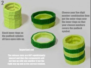 cryptexsecret box Modello di stampa 3D
