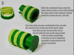 cryptexsecret box Modello di stampa 3D