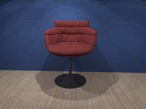 easy chair model 3D Model
