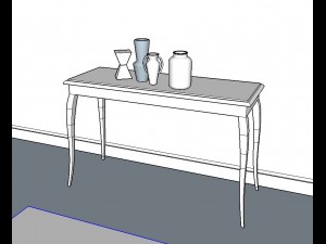 console 3D Model