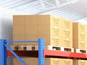 pallet rack Modello 3D