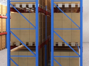 pallet rack Modello 3D