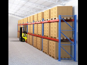 pallet rack Modello 3D