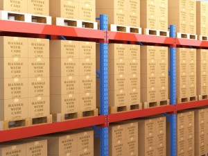 pallet rack Modello 3D