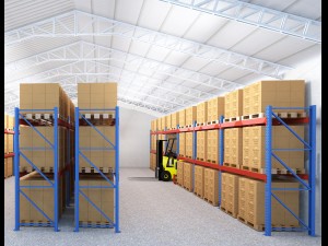 pallet rack Modello 3D