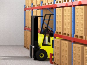 pallet rack Modello 3D