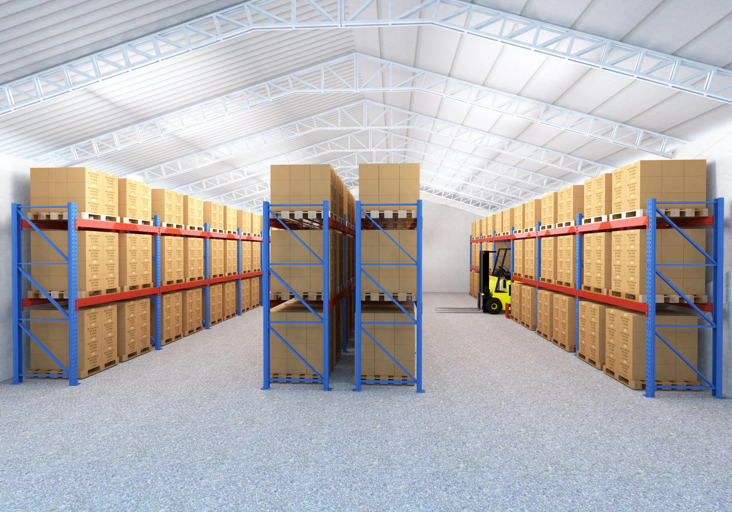pallet rack 3D Model .c4d .max .obj .3ds .fbx .stl .blend 