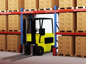 pallet rack Modello 3D