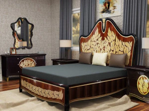 kamar tidur Model 3D