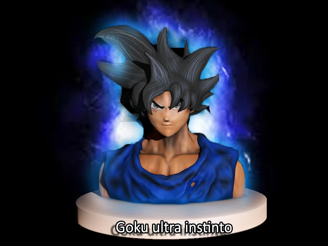 goku-ultra instinct 3D Model .c4d .max .obj .3ds .fbx .stl .blend 
