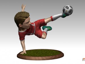 football player 03 only s1-no3 Modelo de Impressão 3D