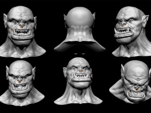 orc Modello 3D