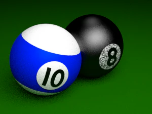 pool balls 3D Model