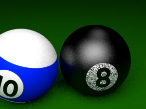 pool balls 3D Model
