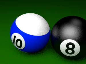 pool balls 3D Model