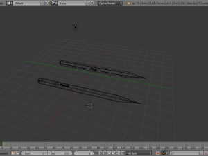 pencils 3D Model