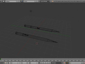 lapices Modelo 3D