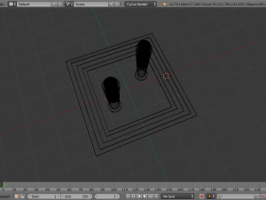 candles 3D 模型