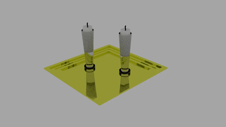 candles 3D Model .c4d .max .obj .3ds .fbx .stl .blend