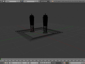 candles 3D Model