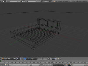 bed 3D 모델