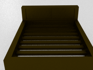 bed 3D 모델