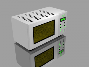 microwave 3D Model