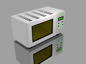 माइक्रोवेव 3D मॉडल