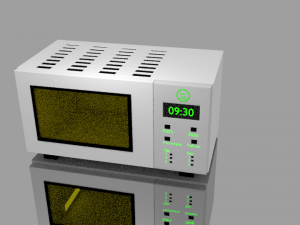 microwave 3D Model