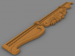 tsarga table 3D Modell