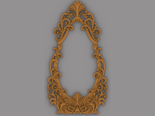 mirror Model 3D .c4d .max .obj .3ds .fbx .stl .blend 