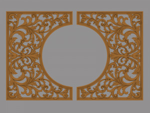 decorative panel Modelo 3D