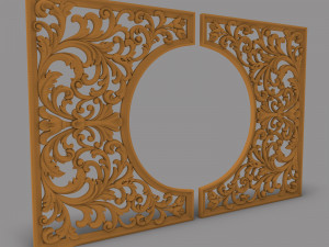 decorative panel 3D Model