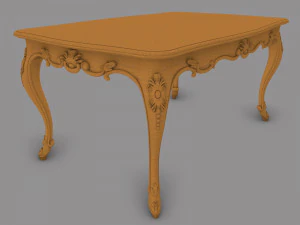 मेज़ 3D मॉडल