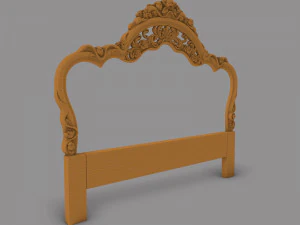 bed 3D Model