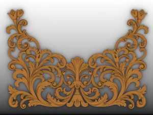 conjunto de decoraci&oacute;n Modelo 3D