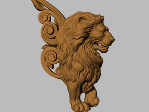 lion 3D Model