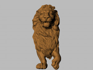 lion Modelo 3D