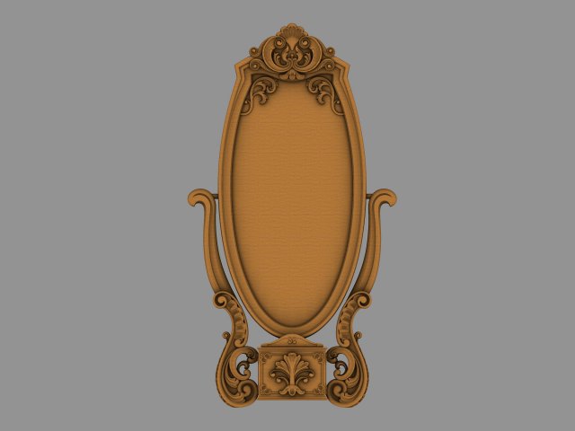 mirror-frame 3D 모델 .c4d .max .obj .3ds .fbx .stl .blend 