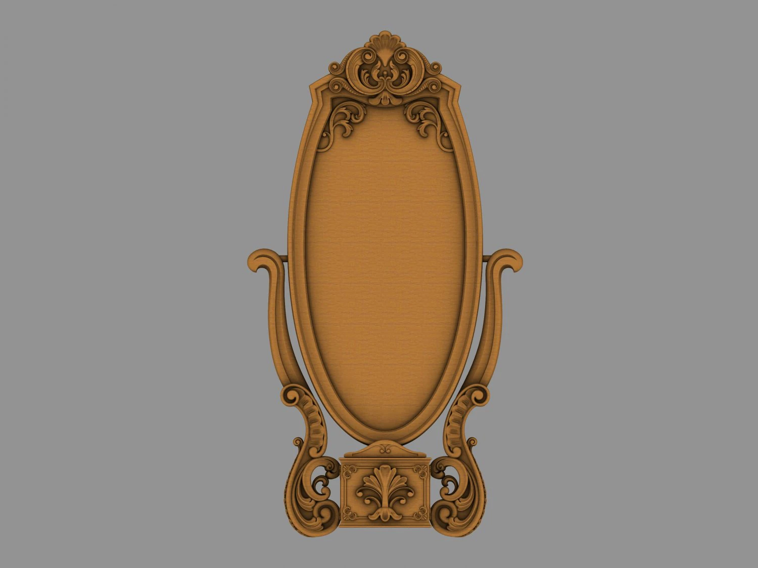 mirror-frame 3D Model .c4d .max .obj .3ds .fbx .stl .blend 
